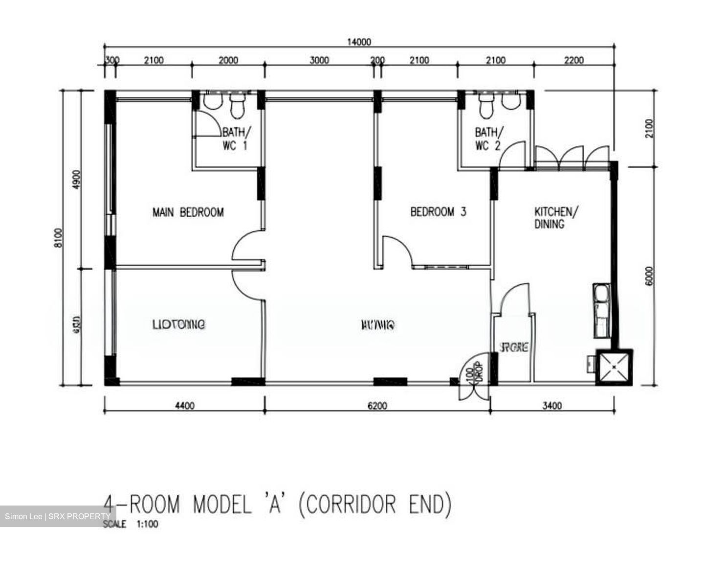 Blk 861A Tampines Parkview (Tampines), HDB 4 Rooms #550112431